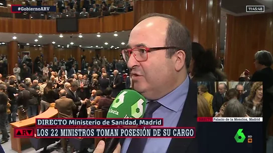 Miquel Iceta: "Era el momento de hacer un gobierno de coalición" Miquel Iceta: "Era el momento de hacer un gobierno de coalición"