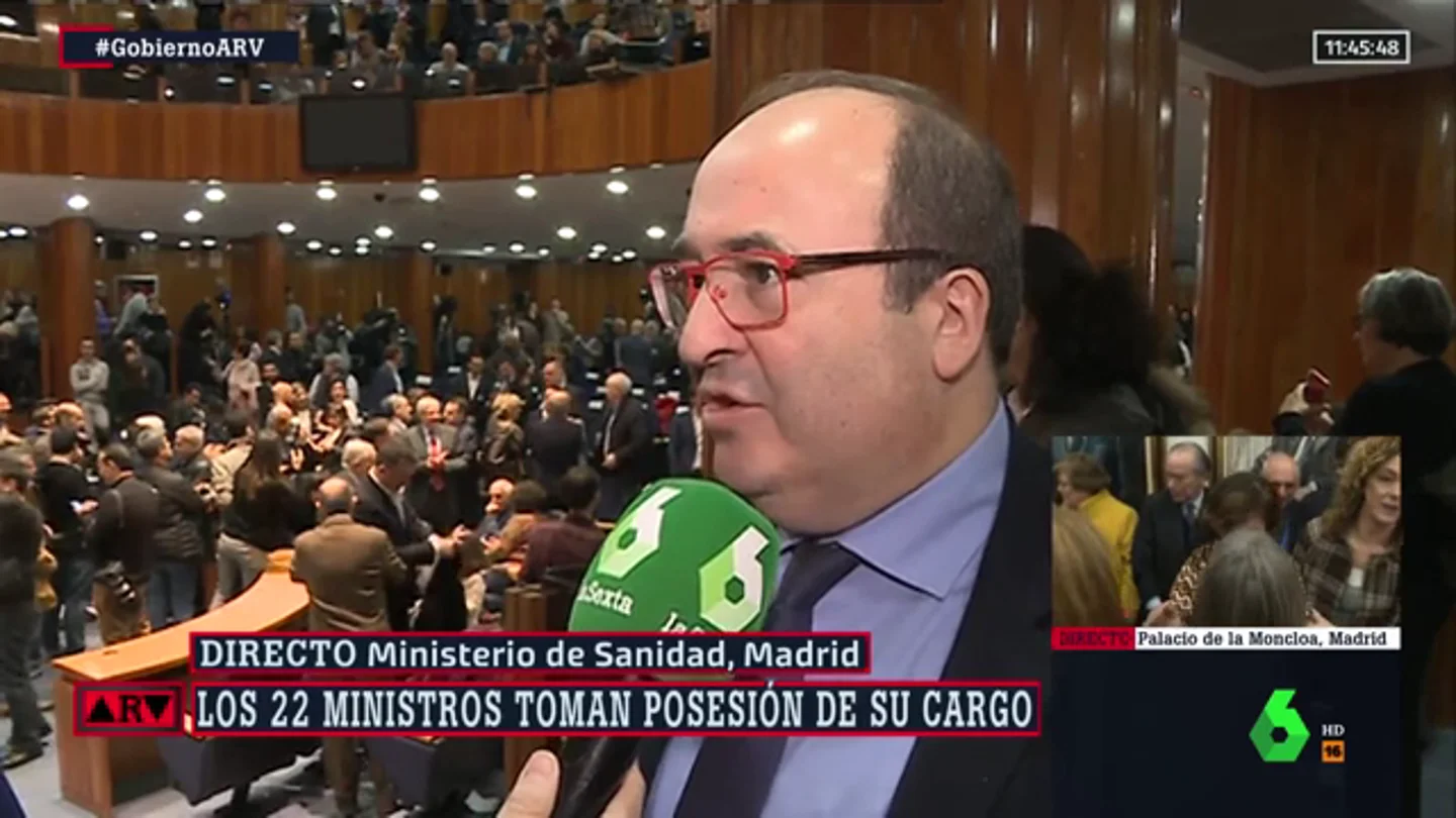 Miquel Iceta: "Era el momento de hacer un gobierno de coalición" Miquel Iceta: "Era el momento de hacer un gobierno de coalición"