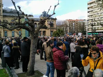 Concentración de jubilados y pensionistas Concentración de jubilados y pensionistas