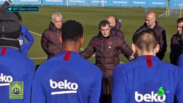 Los momentos clave de una mañana de locos en el Barça: Valverde llegó tres horas antes del entrenamiento