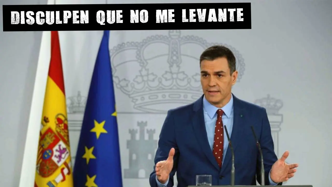 Disculpen que no me levante