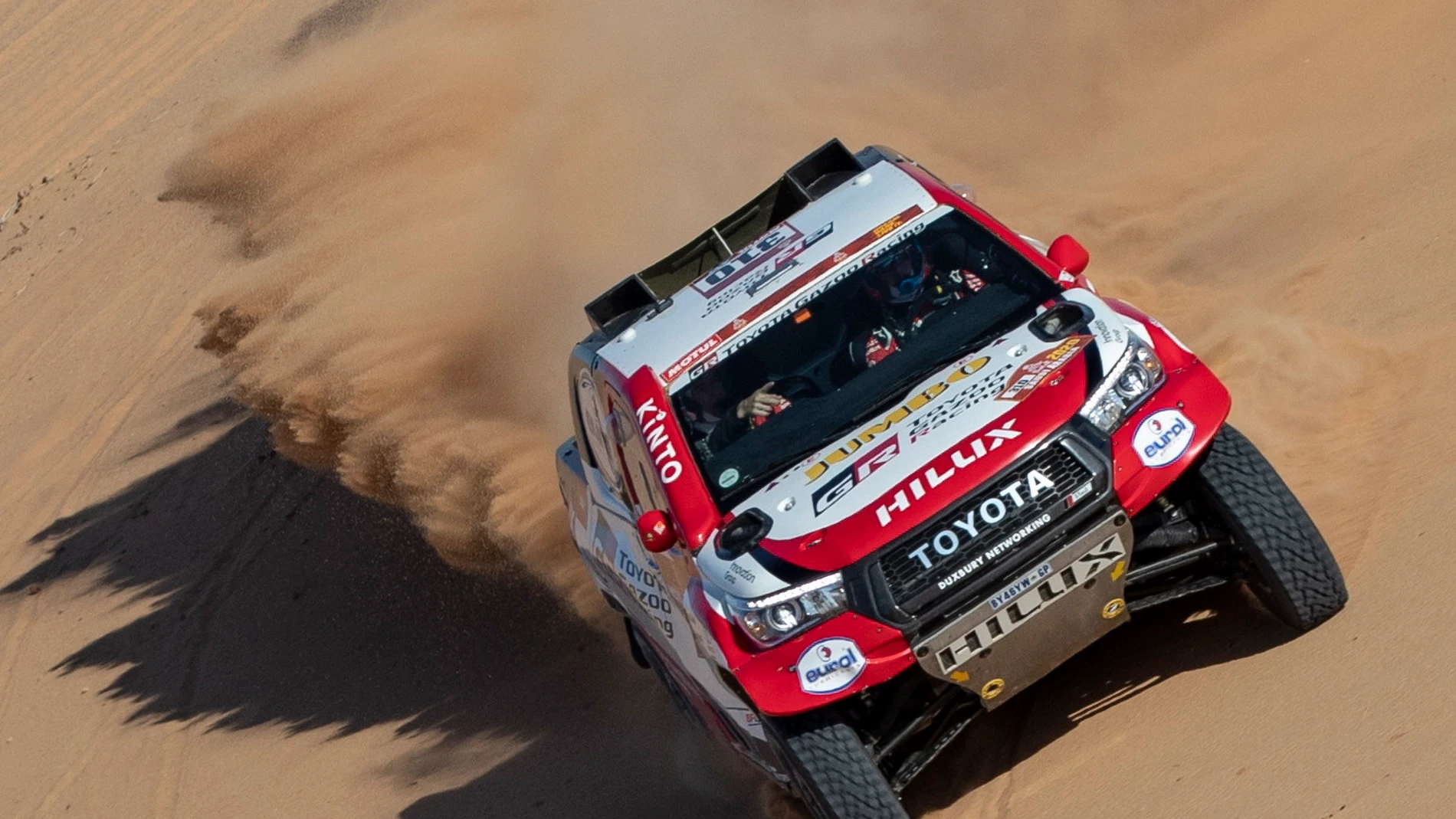 Rally Dakar 2020: Fernando Alonso y Marc Coma, durante el Dakar 2020