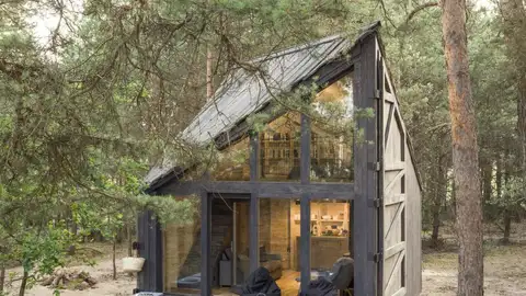 Cabaña para leer, exterior Cabaña para leer, exterior