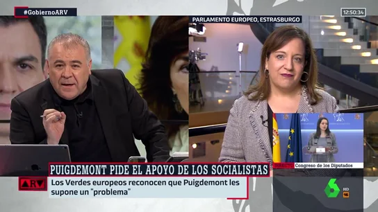 Iratxe García (PSOE): "El diálogo para resolver el conflicto en Cataluña no puede ser incompatible con dejar trabajar a la justicia" Iratxe García (PSOE): "El diálogo para resolver el conflicto en Cataluña no puede ser incompatible con dejar trabajar a la justicia"