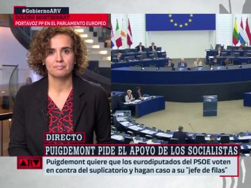 Dolors Montserrat, sobre Puigdemont y Comín: "Han sido recibidos con una máxima indiferencia. Están más solos que la una" Dolors Montserrat, sobre Puigdemont y Comín: "Han sido recibidos con una máxima indiferencia. Están más solos que la una"