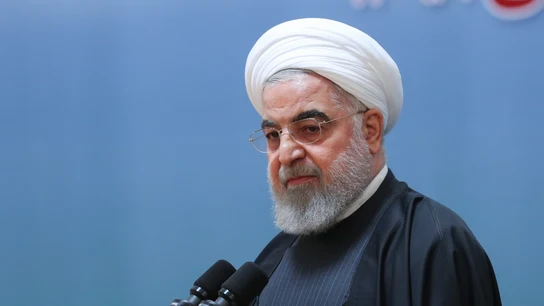 Hassan Rouhani, presidente de Irán Hassan Rouhani, presidente de Irán