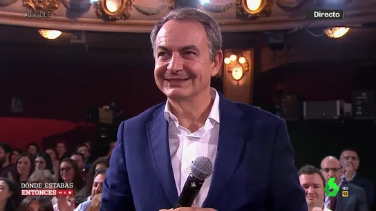 "Así empiezan los idilios": la divertida química entre José Luis Rodríguez Zapatero y Brays Efe "Así empiezan los idilios": la divertida química entre José Luis Rodríguez Zapatero y Brays Efe