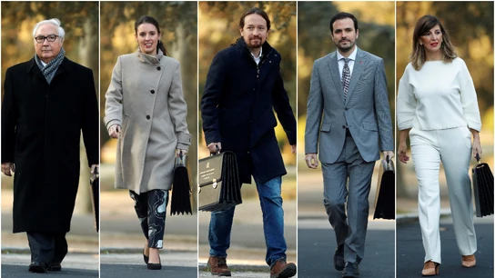 Los miembros de Unidas Podemos que poseen cargos dentro del Gobierno de coalición Los miembros de Unidas Podemos que poseen cargos dentro del Gobierno de coalición