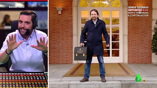 Dani Mateo analiza los 'posados' de Pablo Iglesias Dani Mateo analiza los 'posados' de Pablo Iglesias