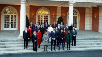 Video de reemplazo | Pedro Sánchez preside hoy el primer Consejo de Ministros del Gobierno de coalición