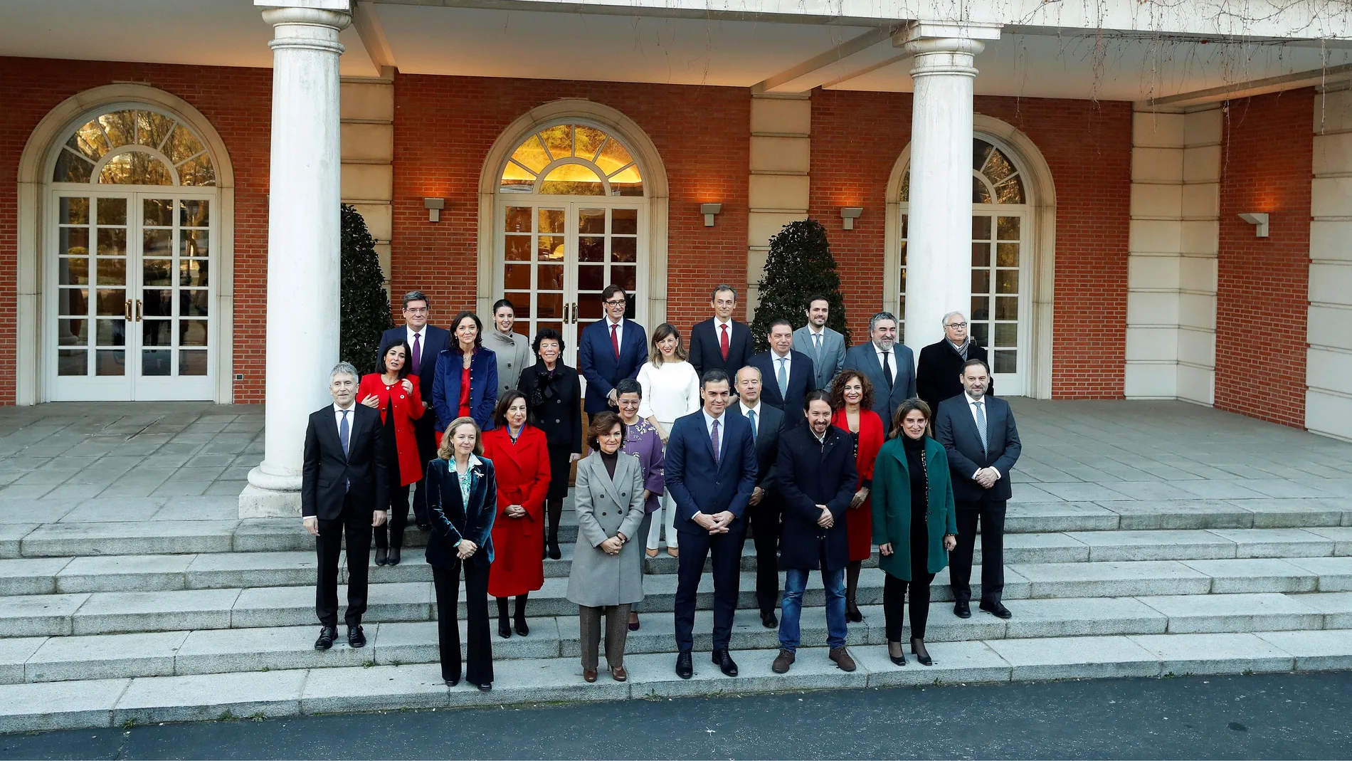 Video de reemplazo | Pedro Sánchez preside hoy el primer Consejo de Ministros del Gobierno de coalición