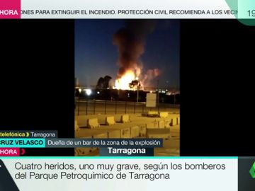 Hablan testigos de la explosión Tarragona: "Ha hecho vibrar la casa entera" Hablan testigos de la explosión Tarragona: "Ha hecho vibrar la casa entera"