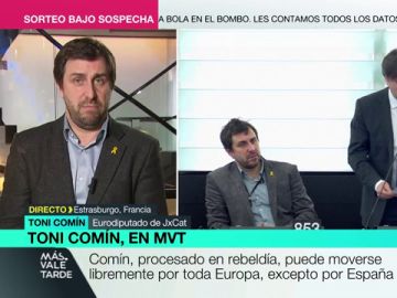 Toni Comín: "El suplicatorio del Supremo incumple todas las reglas de la justicia europea" Toni Comín: "El suplicatorio del Supremo incumple todas las reglas de la justicia europea"