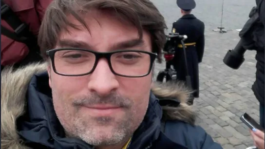 El periodista español Manuel Regalado El periodista español Manuel Regalado