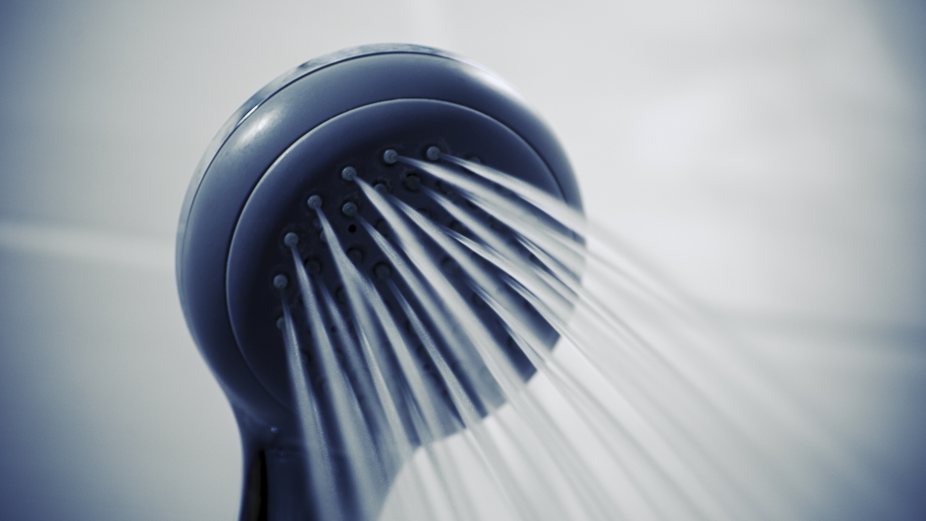 agua saliendo por una ducha