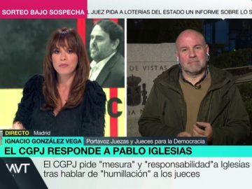 Ignacio González Vega, sobre el comunicado del CGPJ a Iglesias: "Me resulta sorprendente que ahora haga este tipo de declaraciones" Ignacio González Vega, sobre el comunicado del CGPJ a Iglesias: "Me resulta sorprendente que ahora haga este tipo de declaraciones"