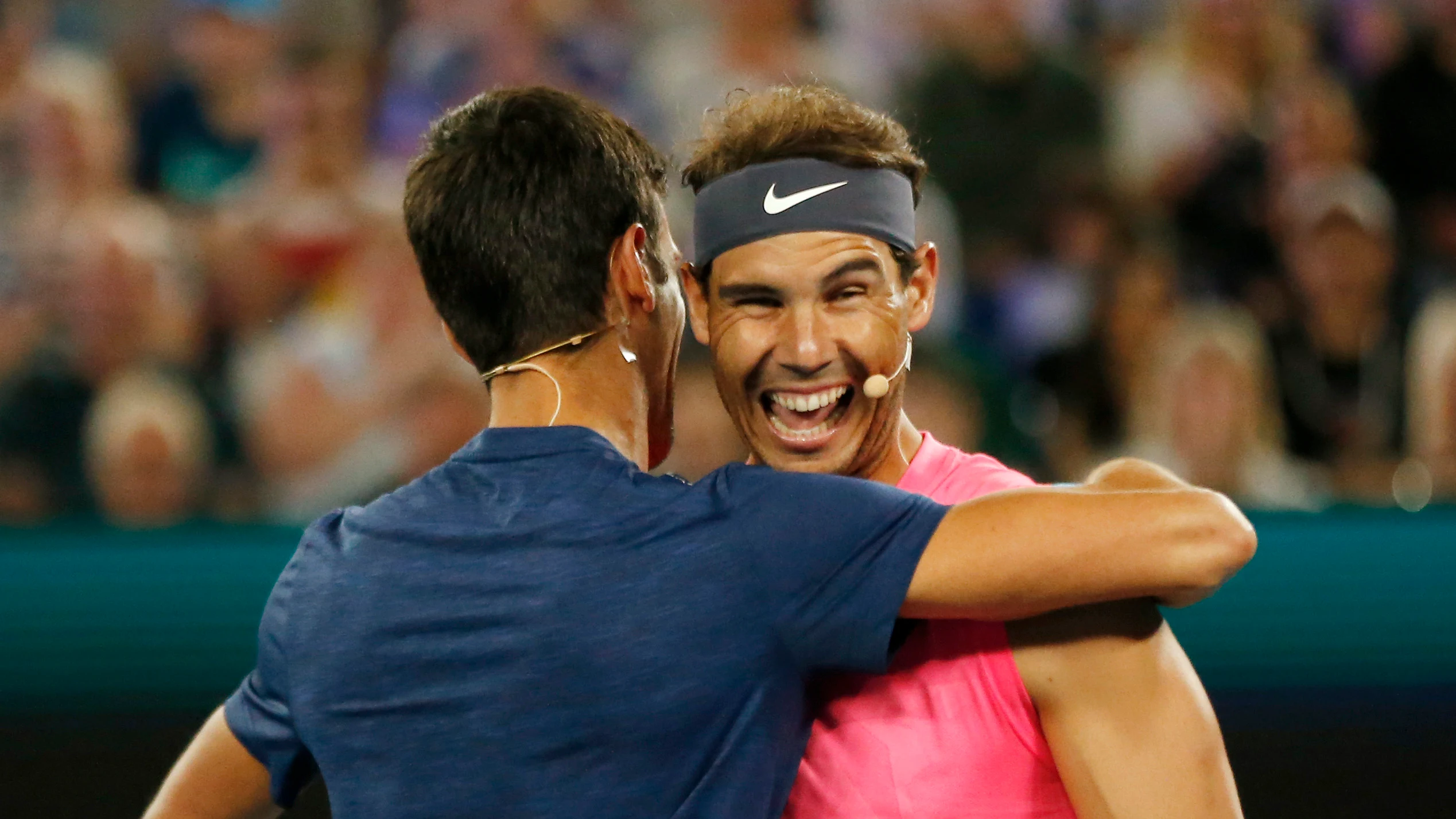 Nadal y Djokovic juntos en el dobles benéfico