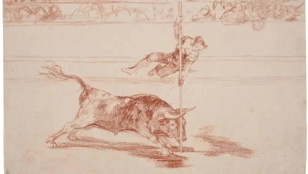 Ligereza y atrevimiento de Juanito Apiñani en la de  Madrid Francisco de Goya Sanguina