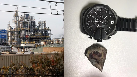 El trozo de metralla que se le incrustó en la cabeza en la explosión de Tarragona El trozo de metralla que se le incrustó en la cabeza en la explosión de Tarragona