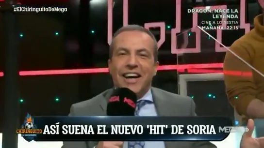 Cristóbal Soria da un adelanto de su nuevo 'hit' que será viral: Hazard, protagonista Cristóbal Soria da un adelanto de su nuevo 'hit' que será viral: Hazard, protagonista