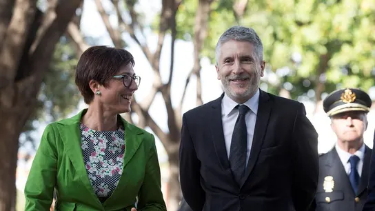María Gámez junto a Fernando Grande-Marlaska María Gámez junto a Fernando Grande-Marlaska