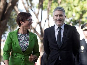 María Gámez junto a Fernando Grande-Marlaska María Gámez junto a Fernando Grande-Marlaska