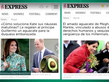 Meghan y Kate Middleton: los titulares que demuestran cómo los medios ingleses se "la han tenían jurada a Markle" Meghan y Kate Middleton: los titulares que demuestran cómo los medios ingleses se "la han tenían jurada a Markle"