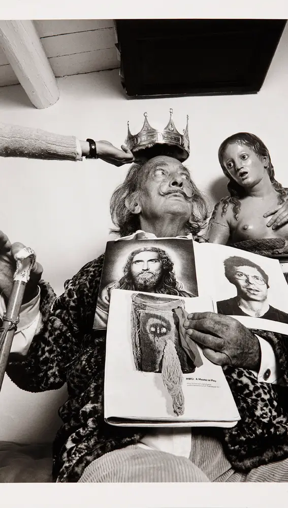 Fotografía de Schommer. Salvador Dalí. (Retratos Psicológicos), 1973. 