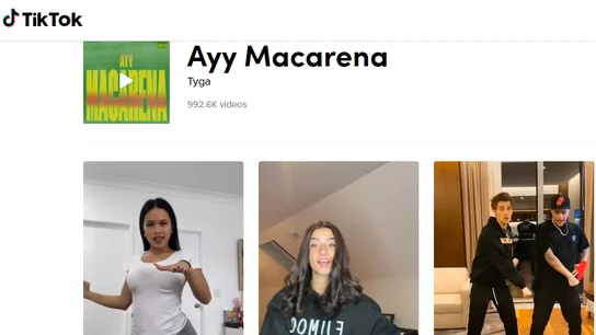 El viral del baile de la Macarena al ritmo de Tyga que arrasa en TikTok El viral del baile de la Macarena al ritmo de Tyga que arrasa en TikTok