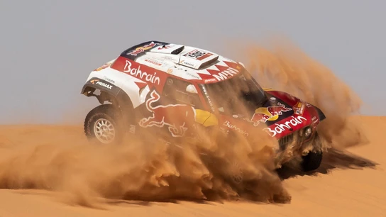 Sainz a punto de ganar su tercer Dakar Sainz a punto de ganar su tercer Dakar