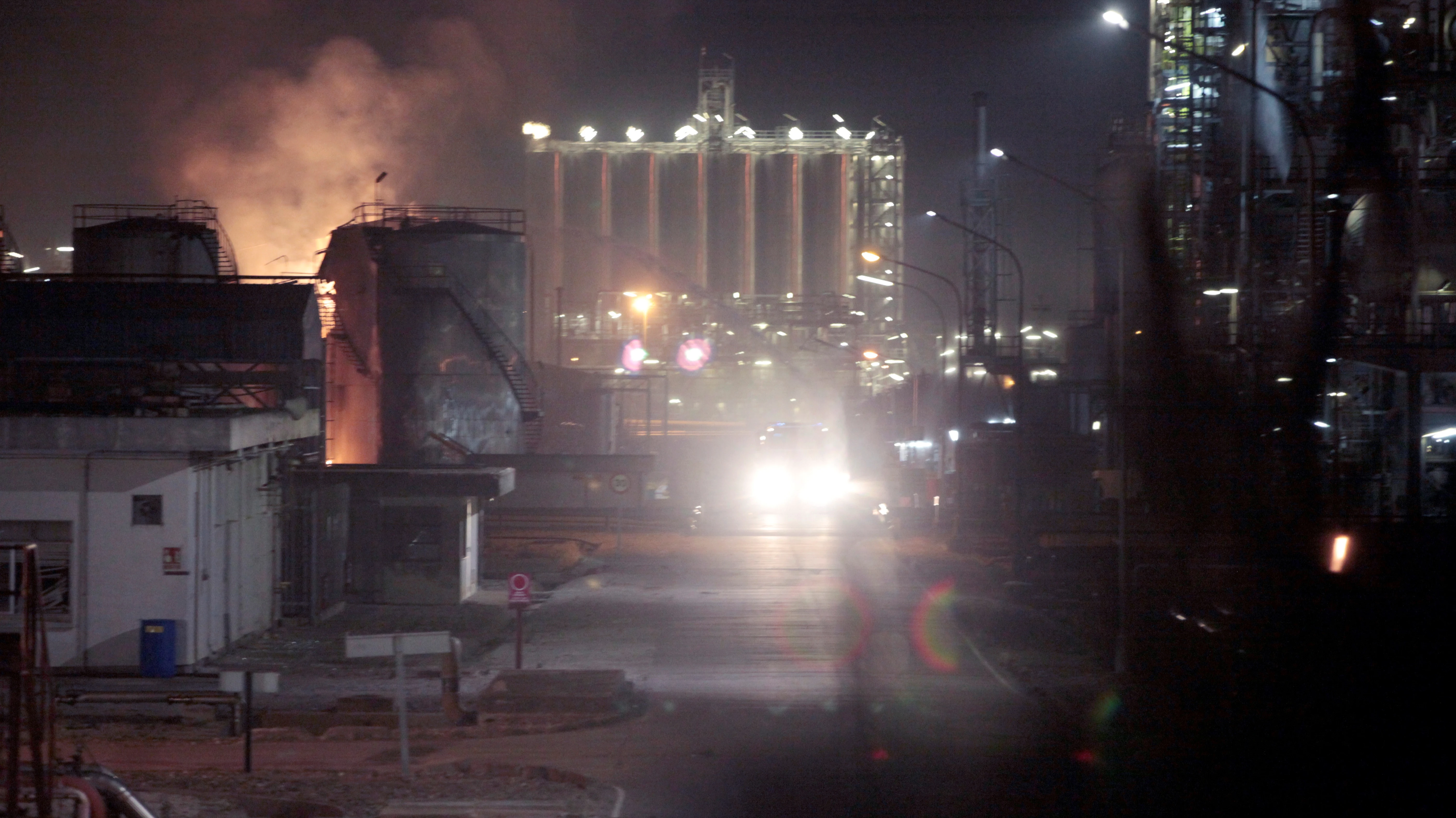 Explosión en la fábrica de la empresa Industrias Químicas del Óxido de Etileno