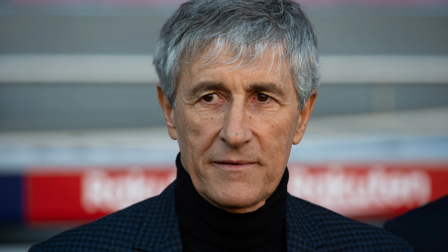 Quique Setiém, durante su presentación como entrenador del Barcelona. Quique Setiém, durante su presentación como entrenador del Barcelona.