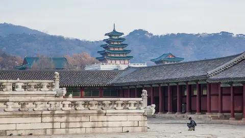 Palacio. Corea del Sur Palacio. Corea del Sur