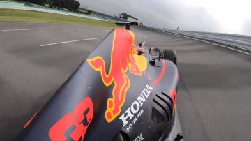 Max Verstappen, en Zandvoort