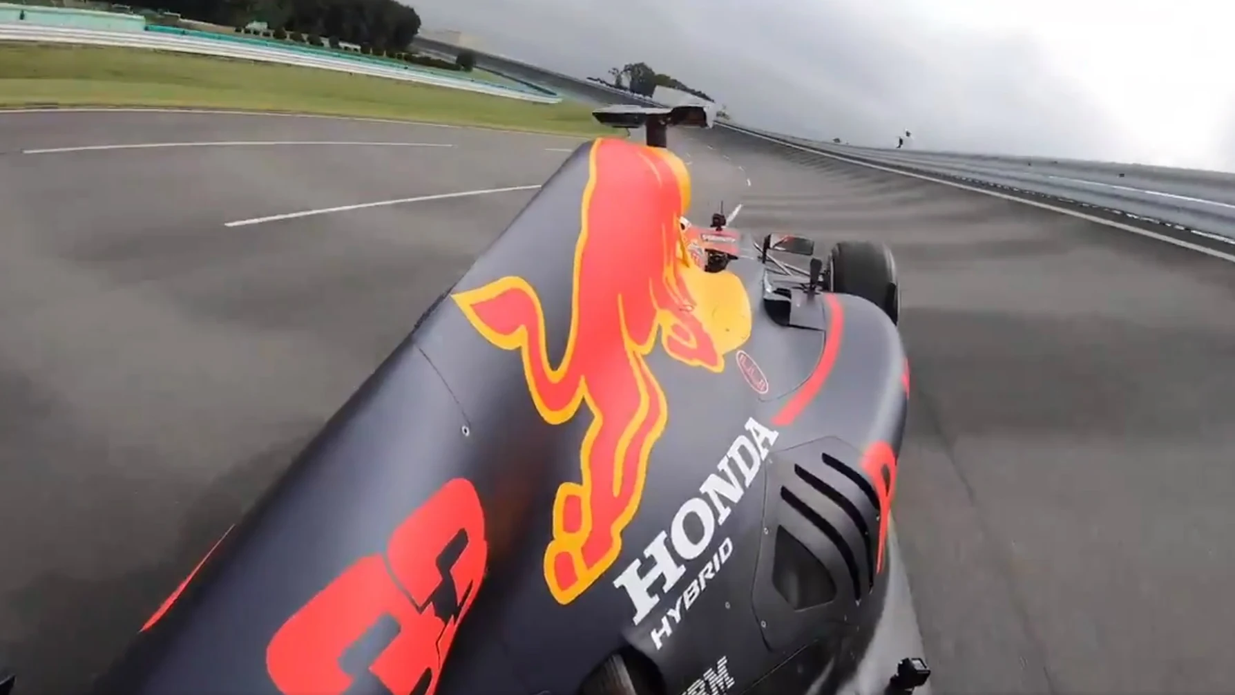 Max Verstappen, en Zandvoort