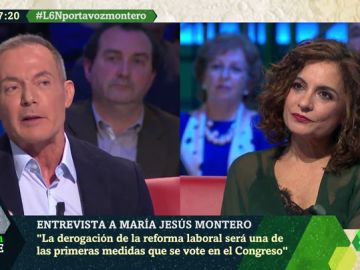 María Jesús Montero afirma que se derogarán los aspectos más lesivos de la reforma laboral: "Será una de las primeras medidas" María Jesús Montero afirma que se derogarán los aspectos más lesivos de la reforma laboral: "Será una de las primeras medidas"