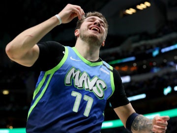 Luka Doncic, con los Mavericks Luka Doncic, con los Mavericks