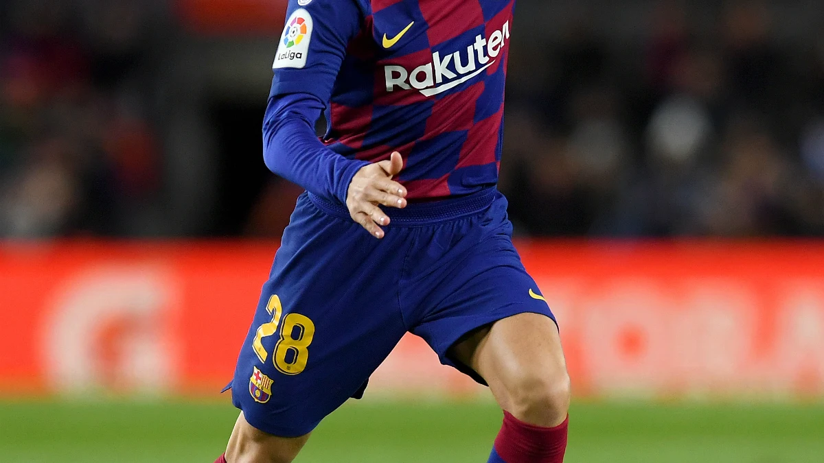 Riqui Puig, con el Barça