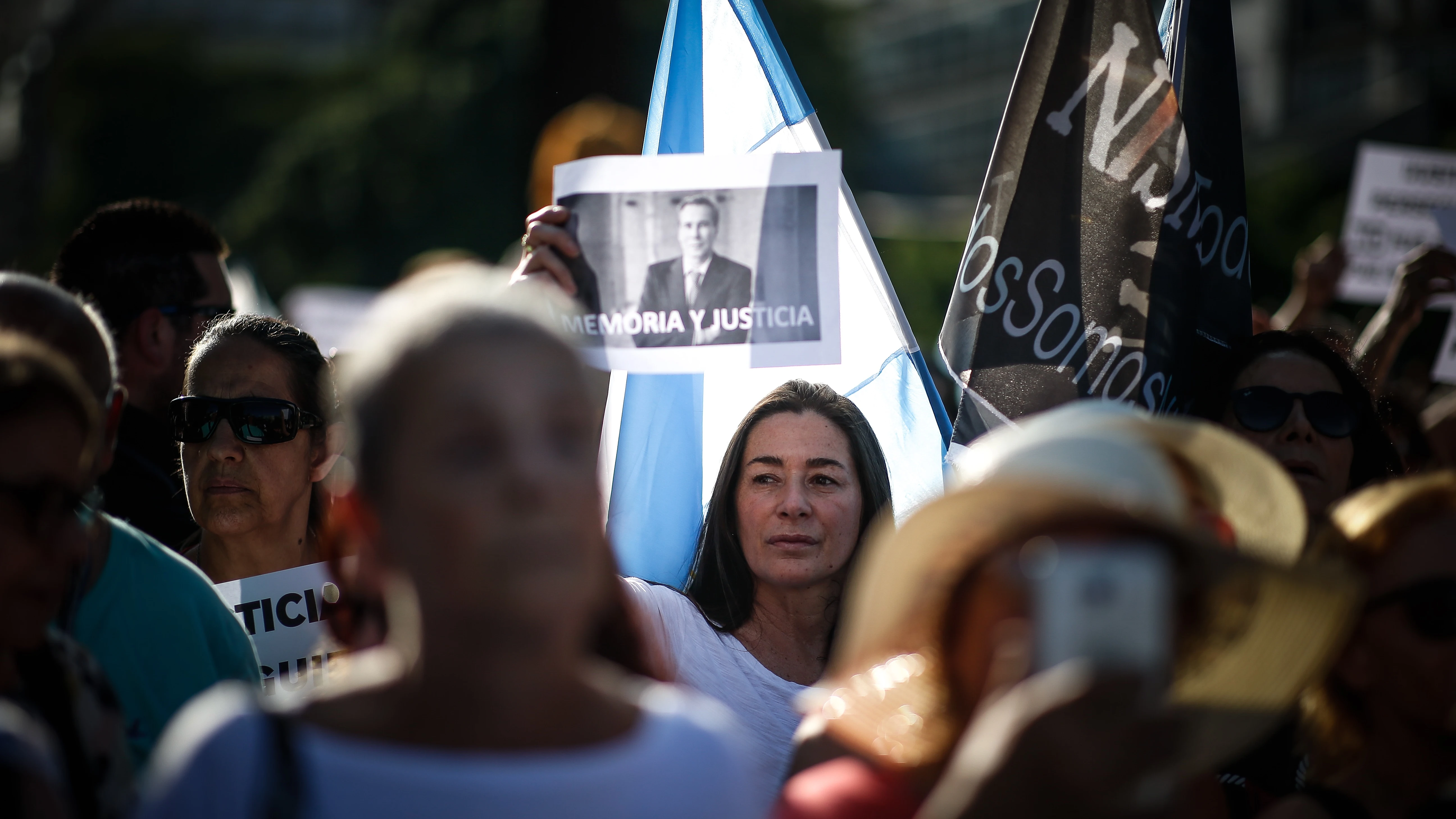 Imagen de la manifestación en Buenos Aires.