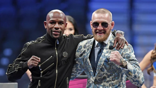 Floyd Mayweather y Conor McGregor Floyd Mayweather y Conor McGregor
