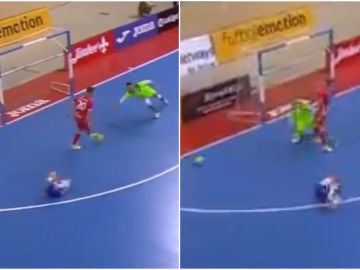 El gesto deportivo de Solano El gesto deportivo de Solano