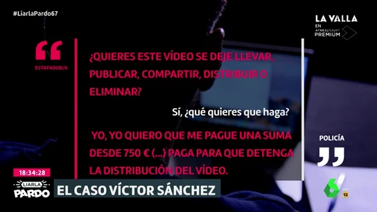 Exclusiva | Recreamos la negociación entre un policía infiltrado y los ciberestafadores que extorsionaron a Víctor Sánchez del Amo Exclusiva | Recreamos la negociación entre un policía infiltrado y los ciberestafadores que extorsionaron a Víctor Sánchez del Amo