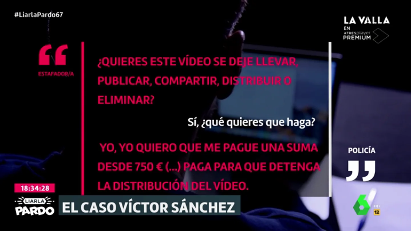 Exclusiva | Recreamos la negociación entre un policía infiltrado y los ciberestafadores que extorsionaron a Víctor Sánchez del Amo Exclusiva | Recreamos la negociación entre un policía infiltrado y los ciberestafadores que extorsionaron a Víctor Sánchez del Amo