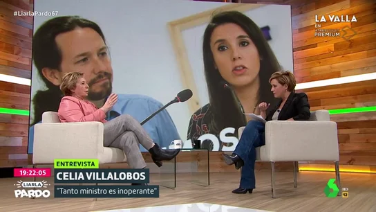 Celia Villalobos y Cristina Pardo Celia Villalobos y Cristina Pardo