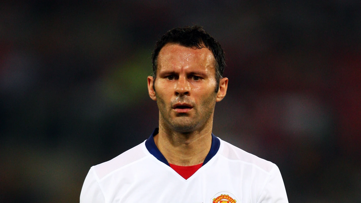 Giggs durante la final de la Champions de 2009 Giggs durante la final de la Champions de 2009