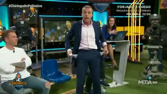 Cristóbal Soria estalla como nunca en El Chiringuito: "¡Es inconcebible!" Cristóbal Soria estalla como nunca en El Chiringuito: "¡Es inconcebible!"