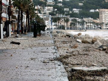 Vista de los desperfectos causados por el temporal Gloria en Jávea Vista de los desperfectos causados por el temporal Gloria en Jávea