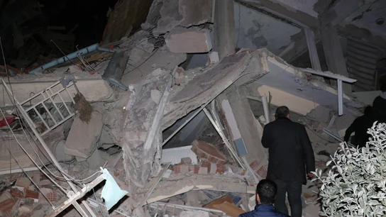 Imagen de los destrozos causados por el terremoto en Turquía. Imagen de los destrozos causados por el terremoto en Turquía.