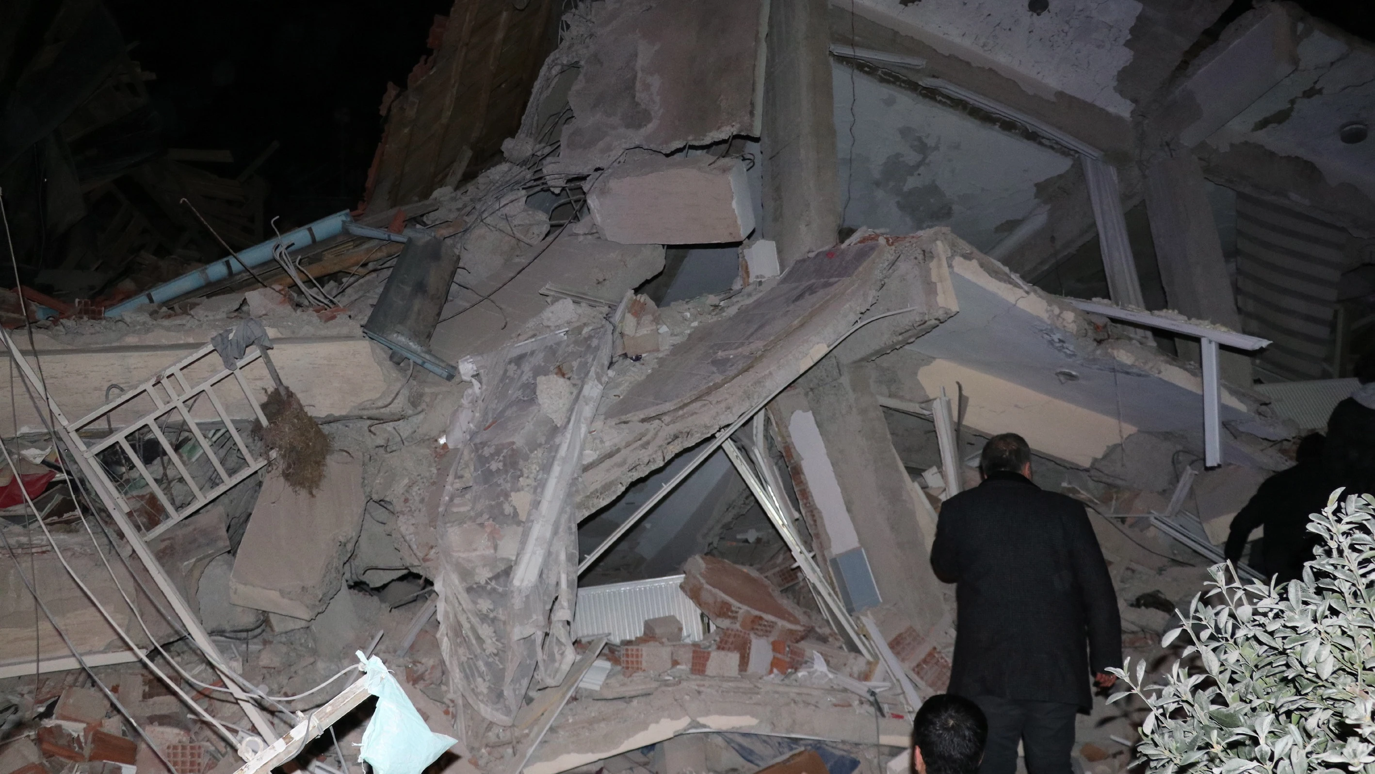 Imagen de los destrozos causados por el terremoto en Turquía. 