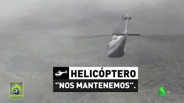 "Estas volando muy bajo"